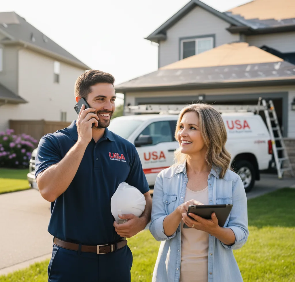 USA Roof Repair Experts customer support in Peshastin